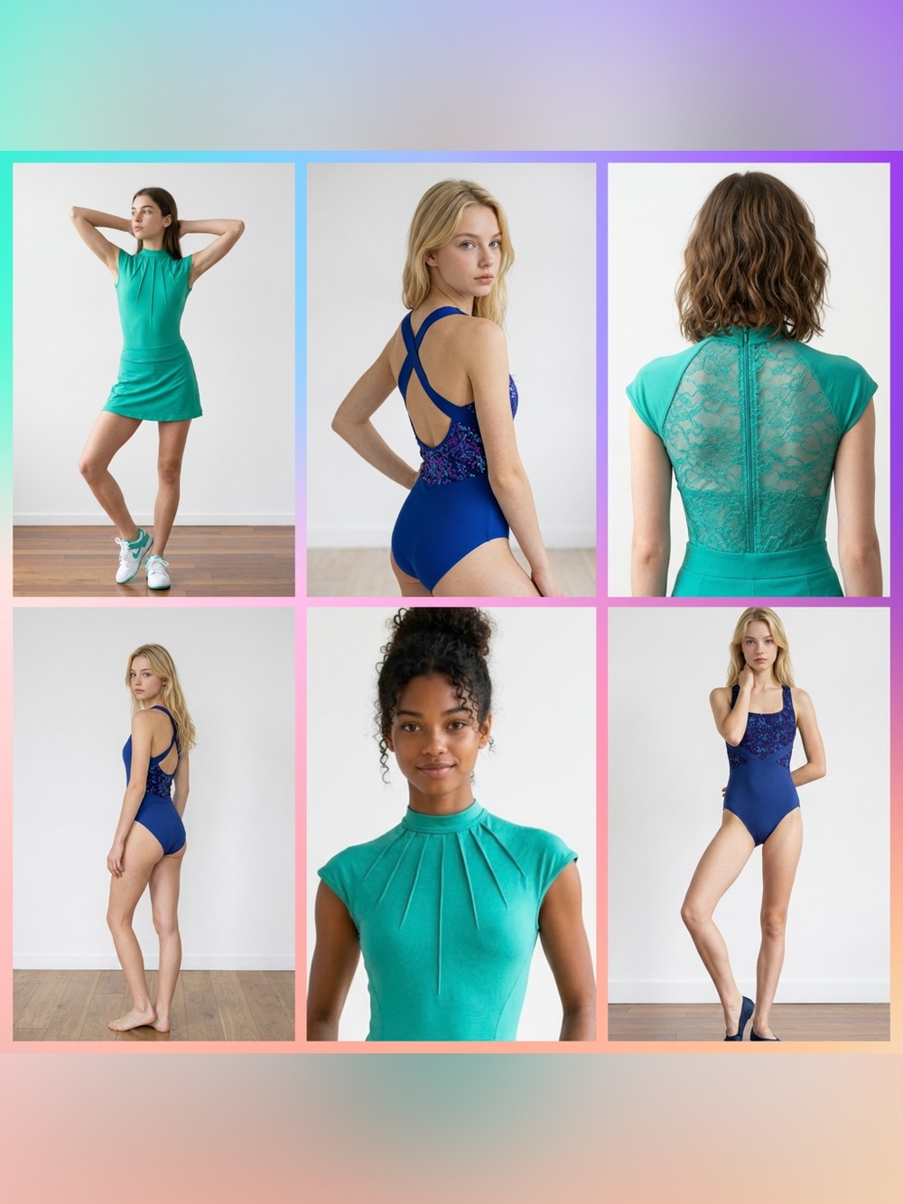 Bundle  of 2: Bloch Mirella Adult Ballet Leotards Size M